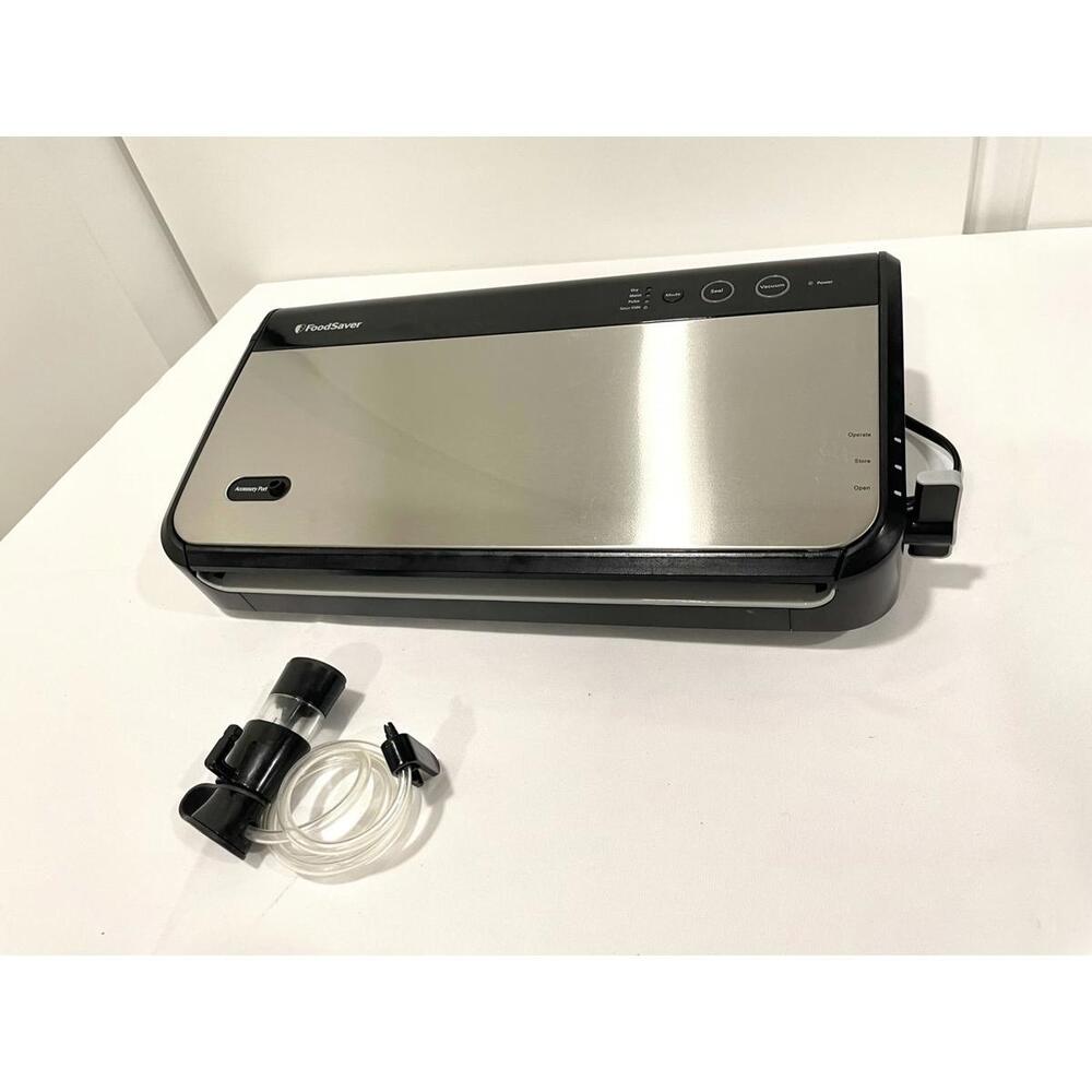 FoodSaver PowerSeal Vacuum Sealer - Stainless Steel